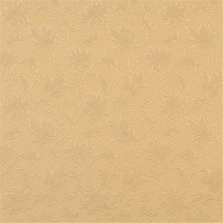 Designer Fabrics Designer Fabrics E503 54 in. Wide Gold; Floral Jacquard Woven Upholstery Grade Fabric E503